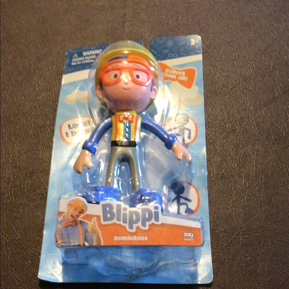 Blippi Lunch Box with Surprise Figurine pack Red & Blipping Bendables. - Picture 2 of 5